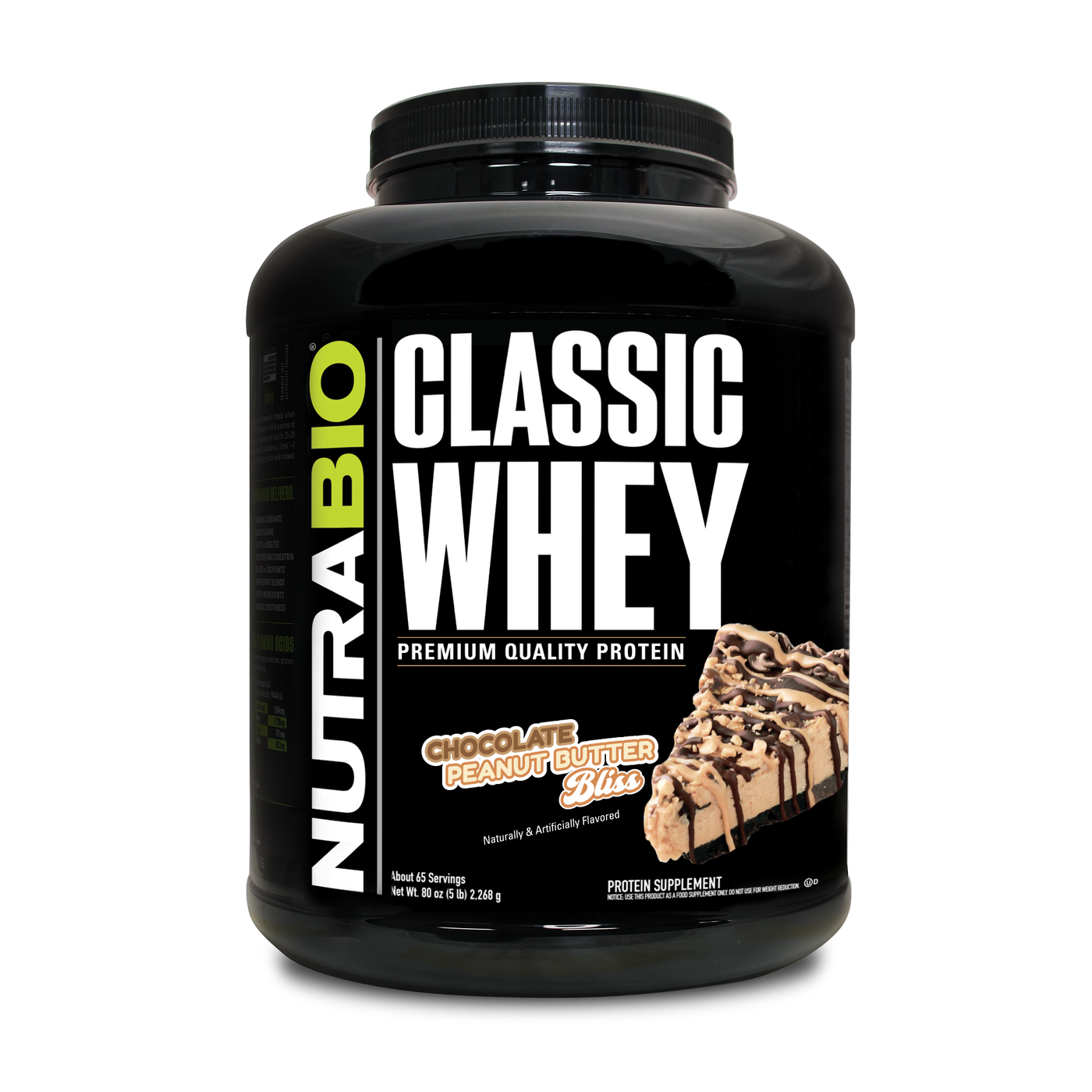 CLASSIC WHEY 5LB / Nutrabio CHOC PB