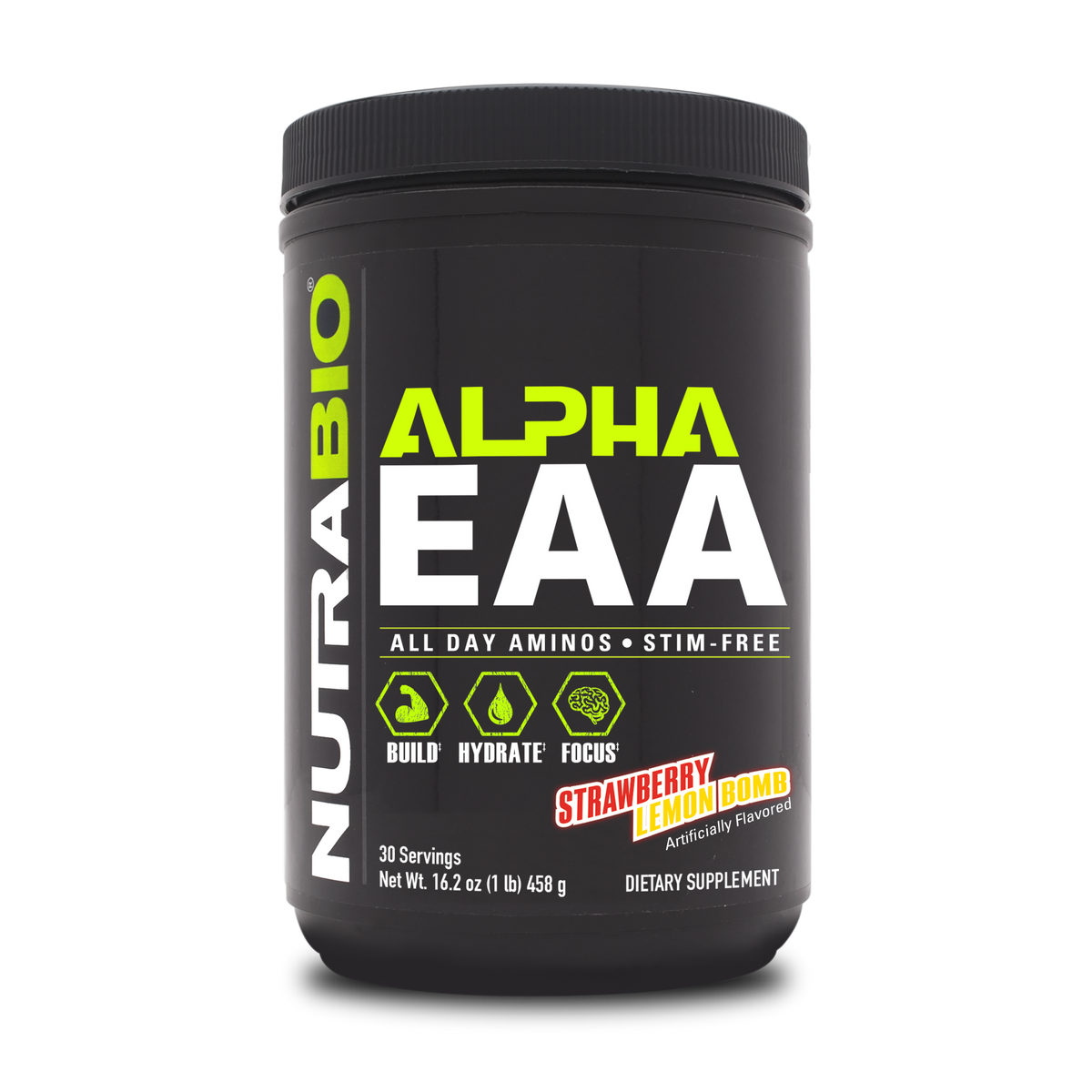 ALPHA EAA / Nutrabio STRAWBERRY LEMON BOMB