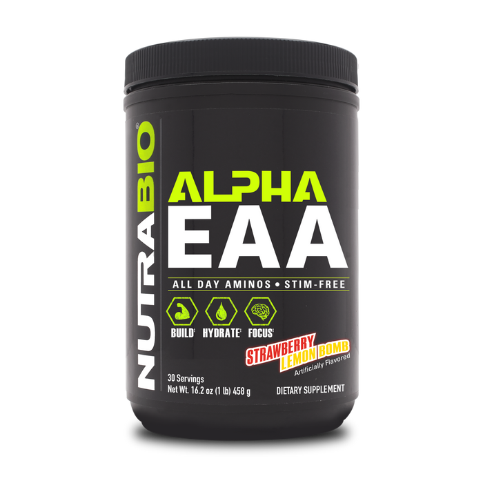 ALPHA EAA / Nutrabio STRAWBERRY LEMON BOMB