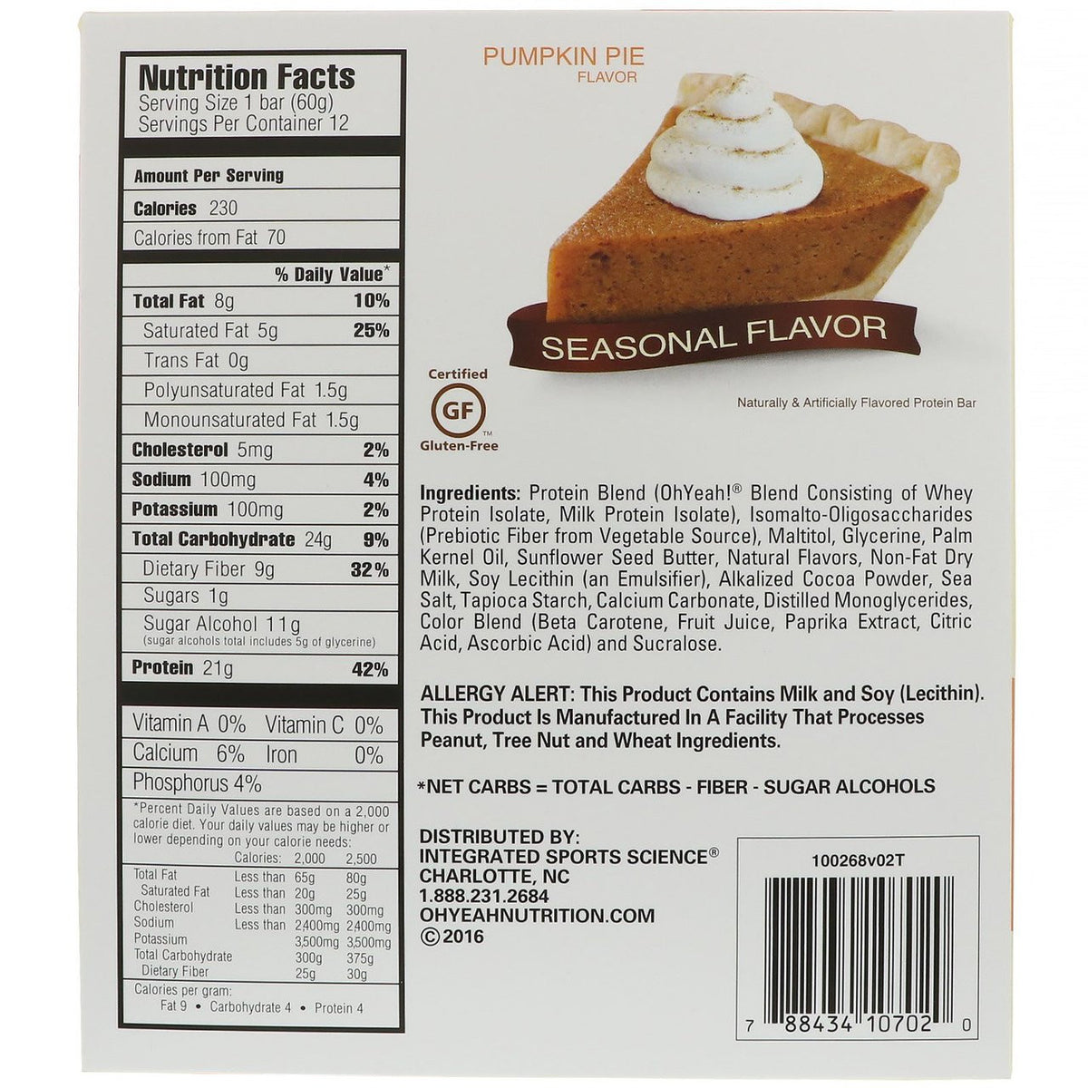Oh Yeah One Pumpkin Pie