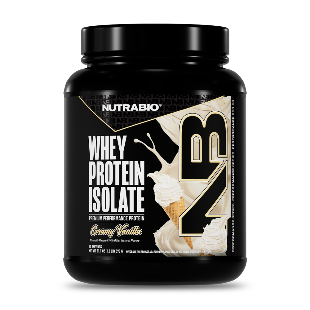 100% WHEY PROTEIN ISOLATE / NUTRABIO ALPINE VANILLA