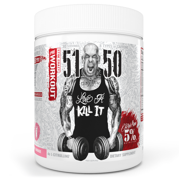 5150 WHITE Preworkout by 5% Nutrition PINK LEMONADE