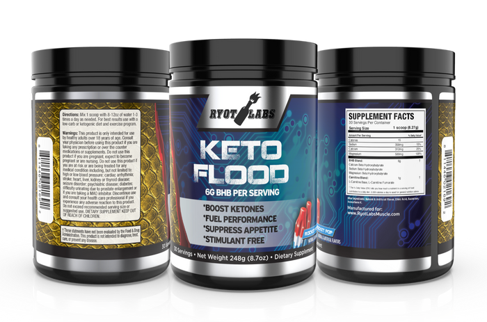 KETO FLOOD BHB ketones / Ryot GRAPE