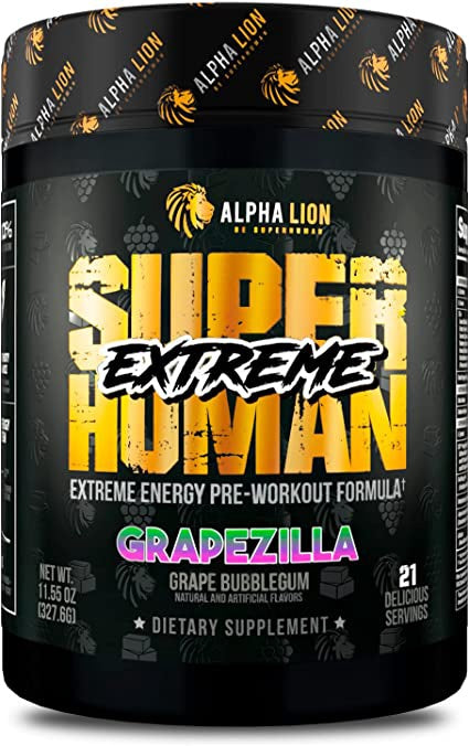 SUPER HUMAN EXTREME EXTREME Grapezilla (Grape Bubblegum)