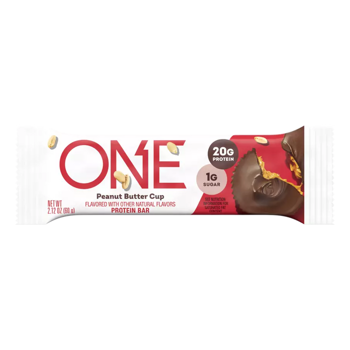 One bar peanut butter cup