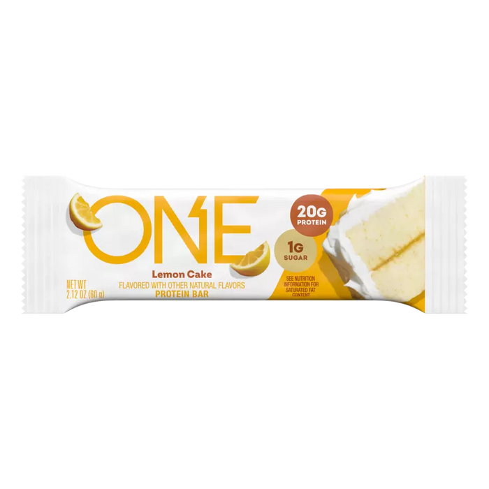 One bar Lemon cake