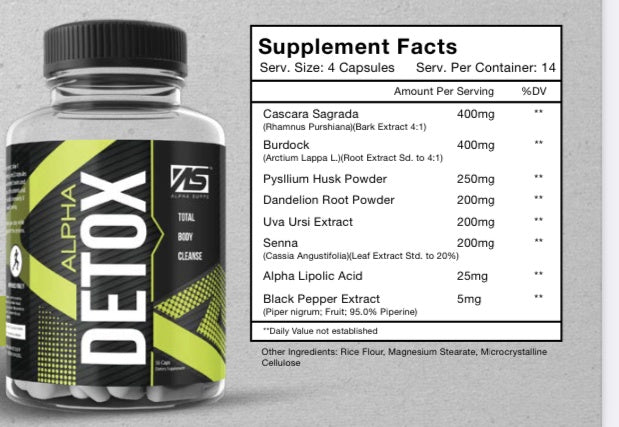 DETOX / Alpha Supps