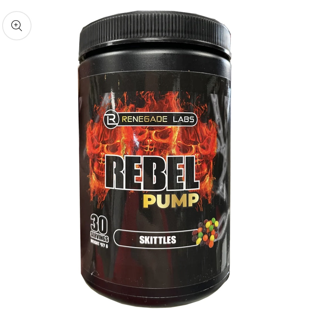 REBEL PUMP / RENEGADE LABS BLUE RAZ