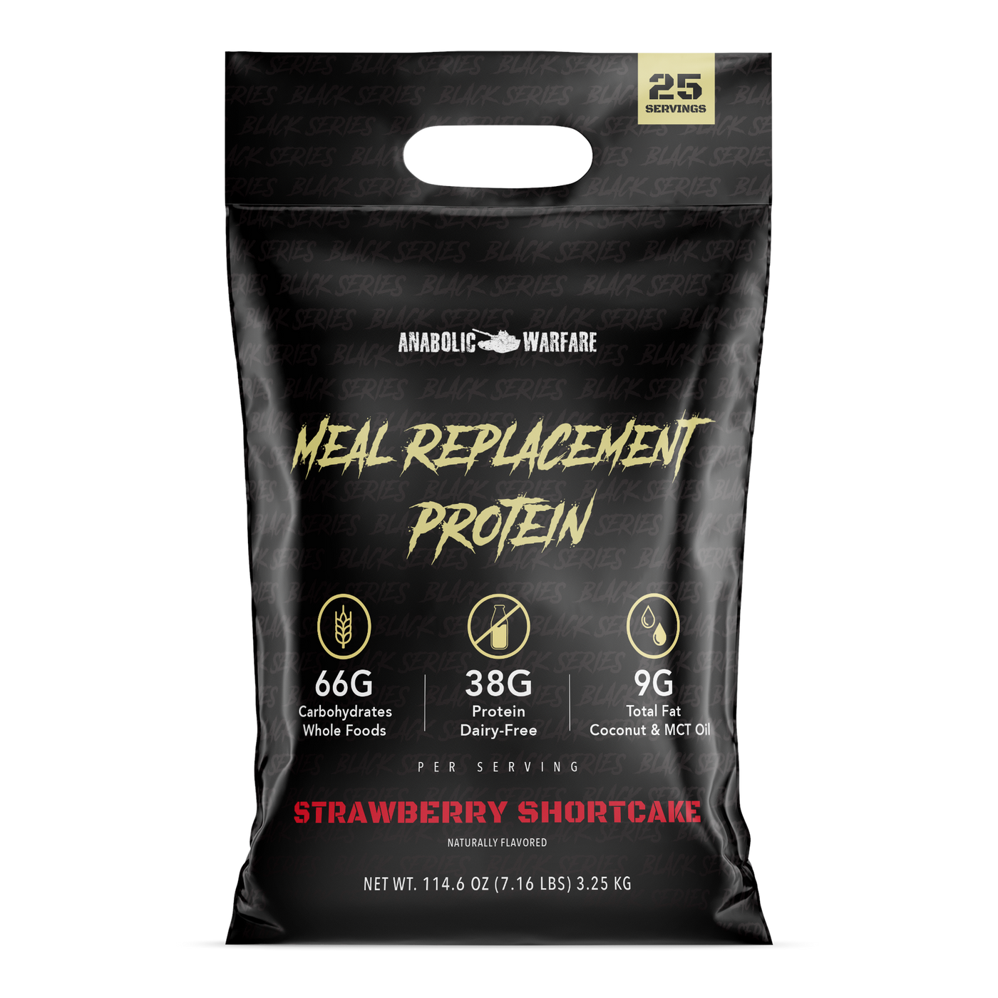 MEAL REPLACEMENT PROTEIN / ANABOLIC WARFARE BLUEBERRY CRUMB