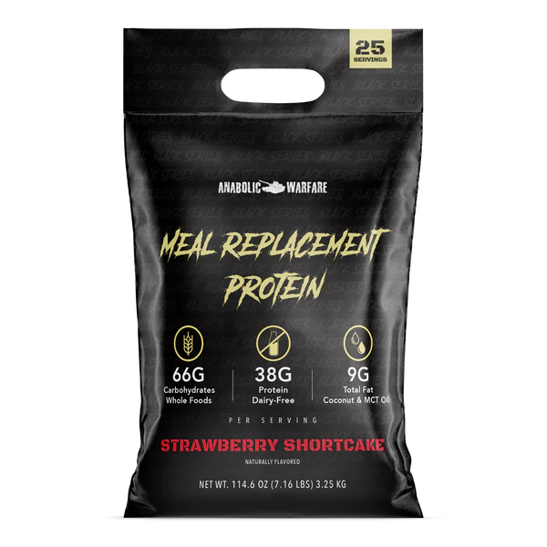 MEAL REPLACEMENT PROTEIN / ANABOLIC WARFARE STRAW SHORTCAKE