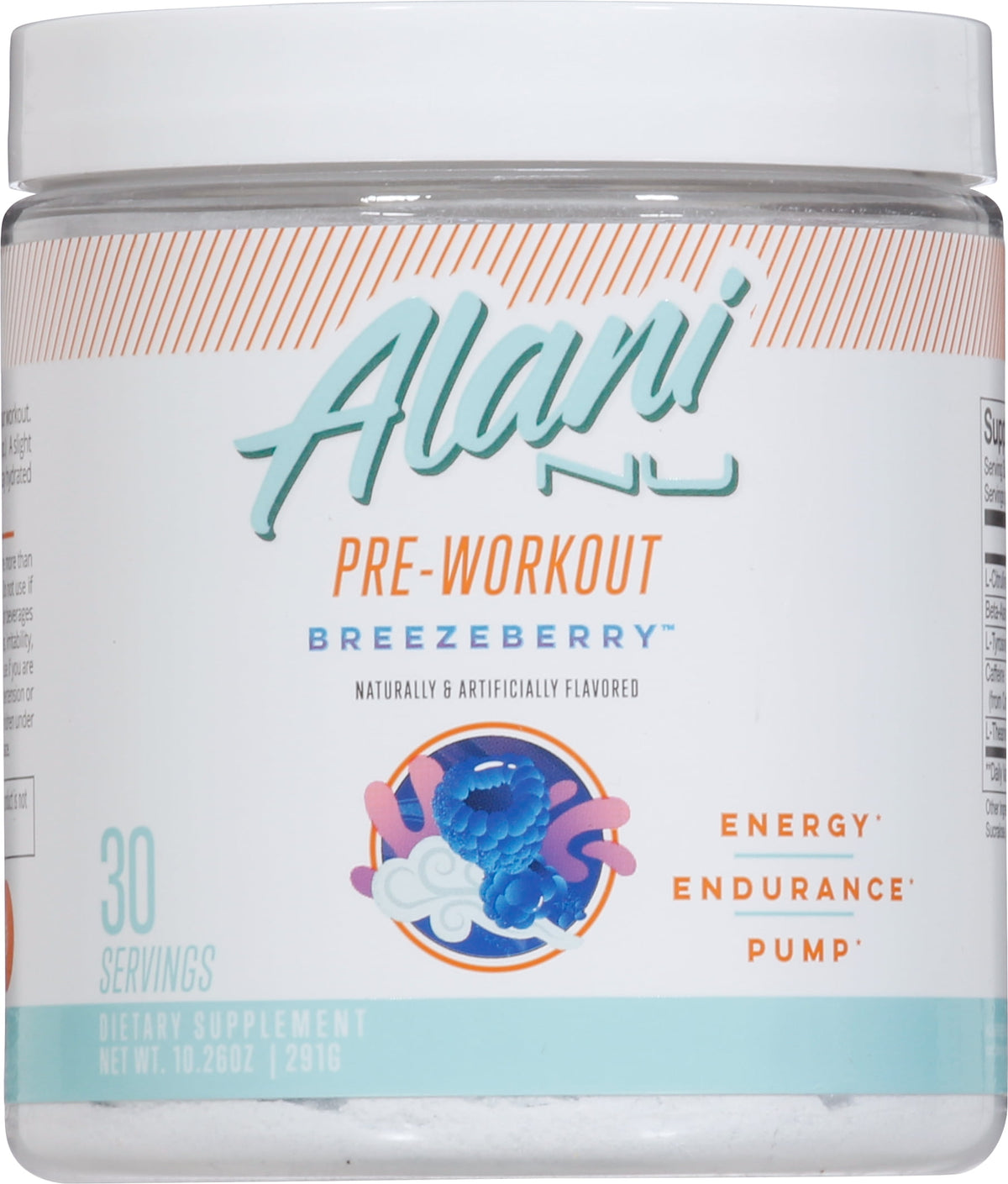ALANI NU PREWORKOUT BREEZEBERRY
