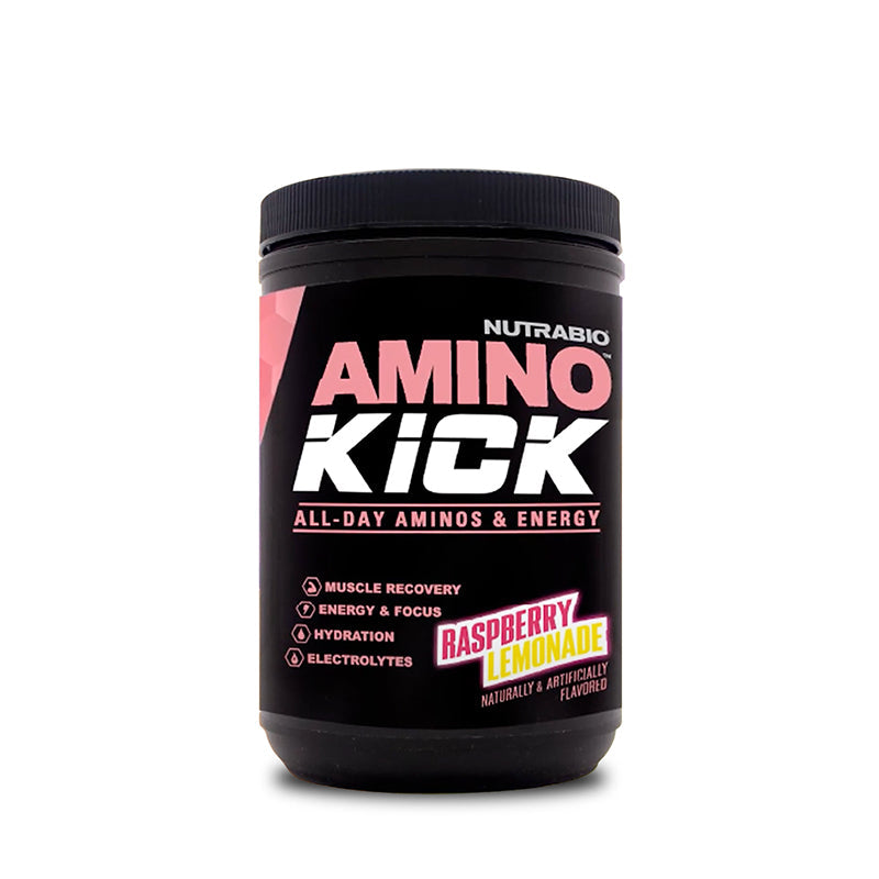 AMINO KICK 30SERV / BY NUTRABIO RASPBERRY LEMONADE
