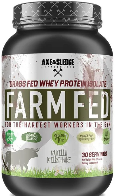 FARM FED PROTEIN 2lb / Axe & Sledge DIPPIN DOTS STRAW