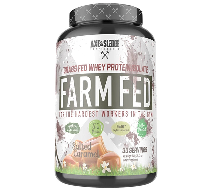 FARM FED PROTEIN 2lb / Axe & Sledge SALTED CARAMEL