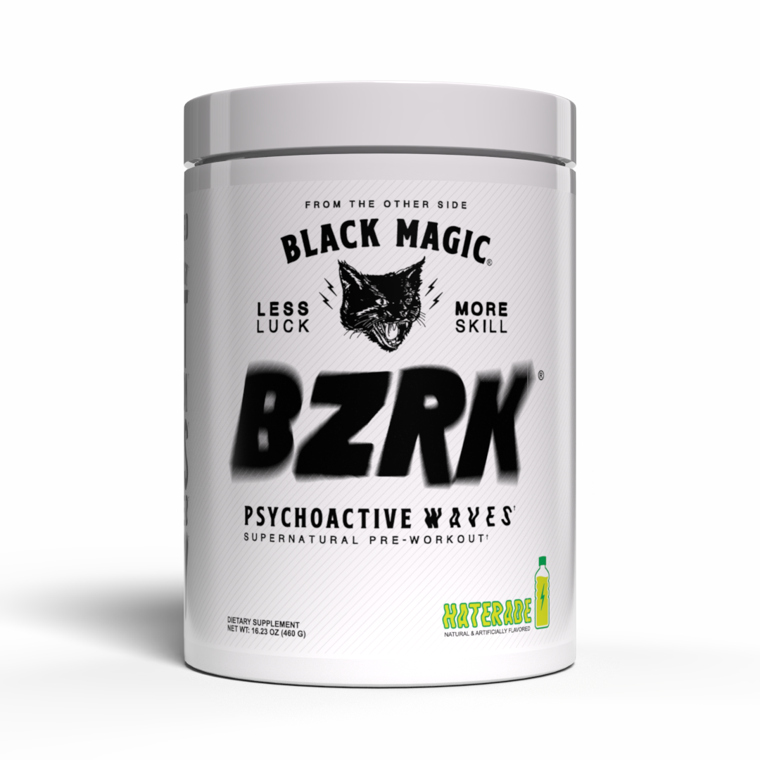 BZRK PRE WORKOUT / BLACK MAGIC SUPPLY HATORADE