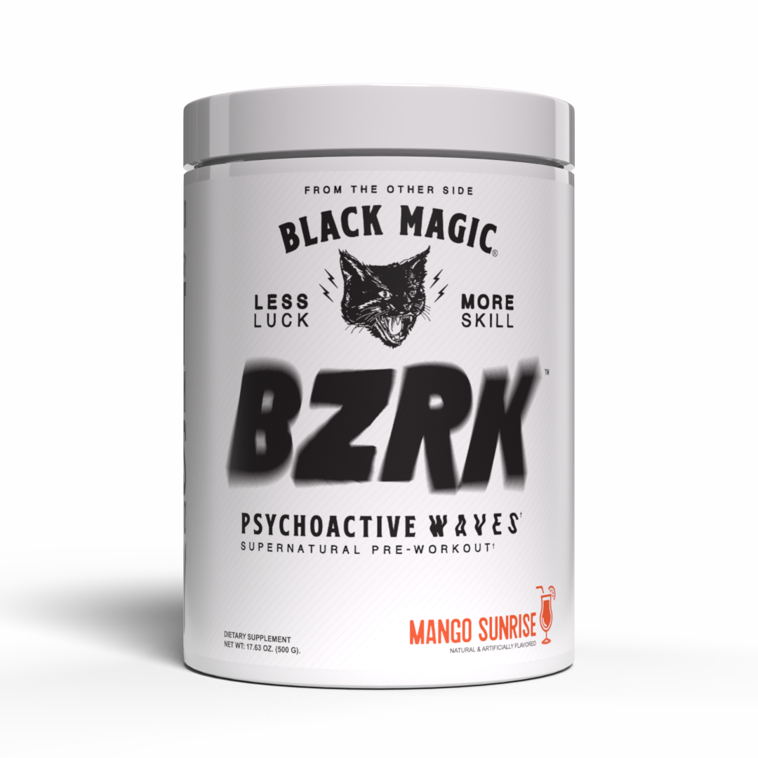 BZRK PRE WORKOUT / BLACK MAGIC SUPPLY MANGO SUNRISE