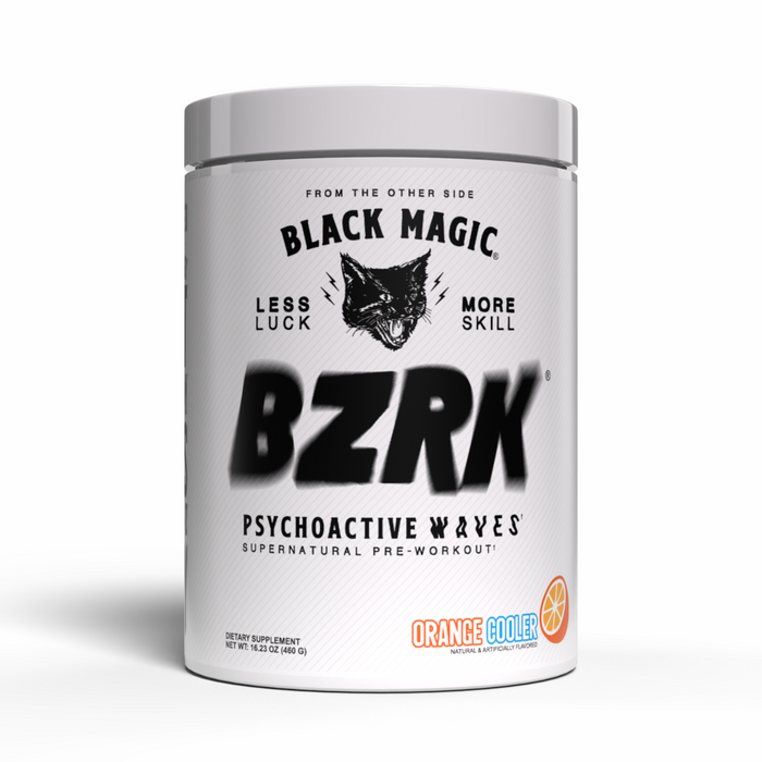 BZRK PRE WORKOUT / BLACK MAGIC SUPPLY ORANGE COOLA