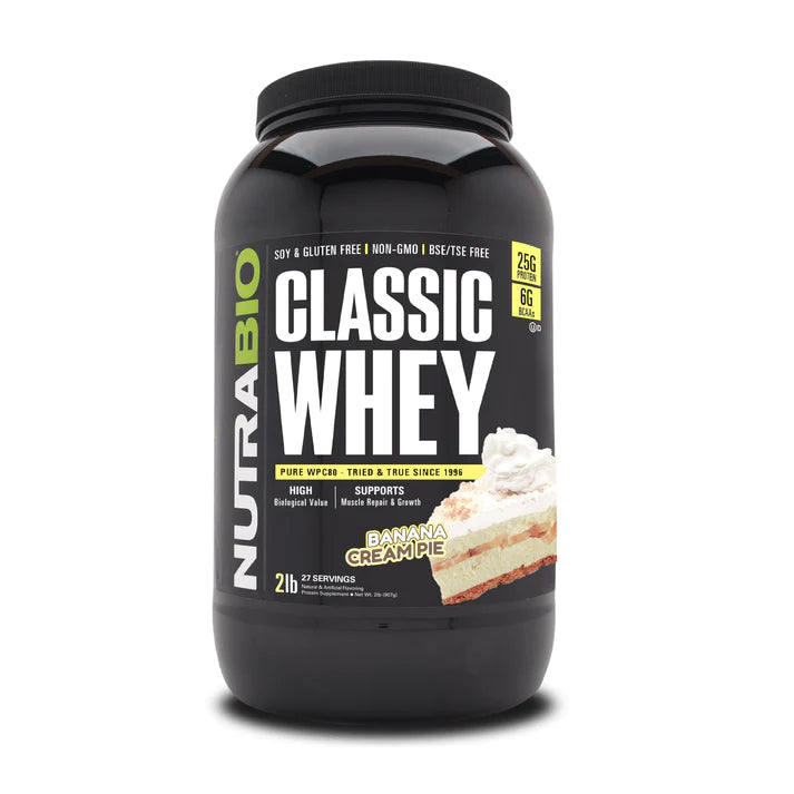 CLASSIC WHEY 2LB / NUTRABIO BANANA