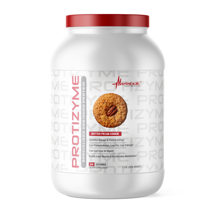 PROTIZYME 2LB by Metabolic Nutrition BUTTER PECAN