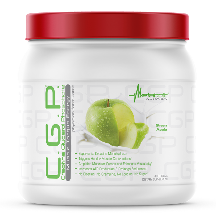 CGP Creatine 40 serv / METABOLIC Nutrition GREEN APPLE