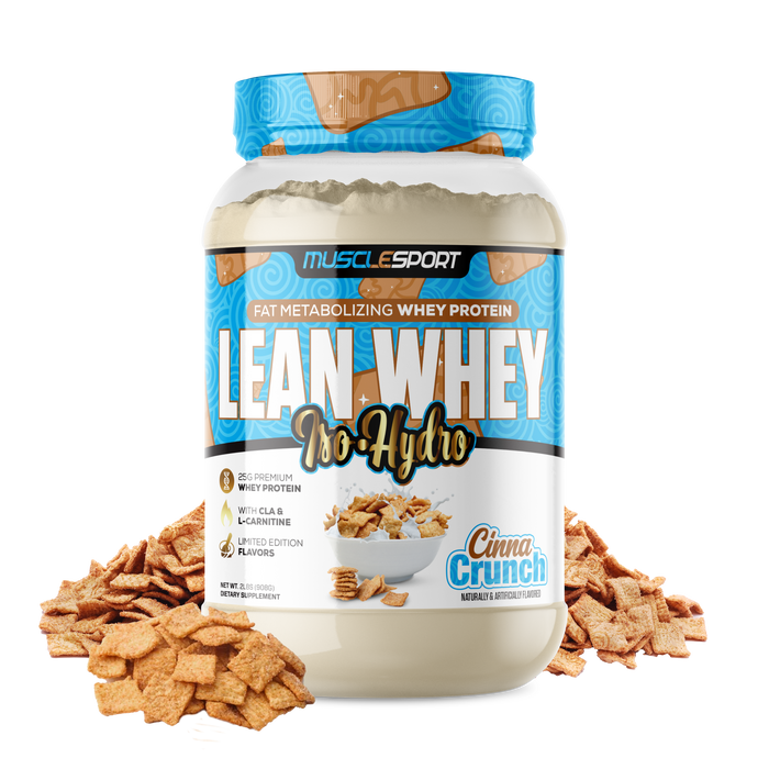 Lean Whey 2LB / MuscleSport Cinna Crunch