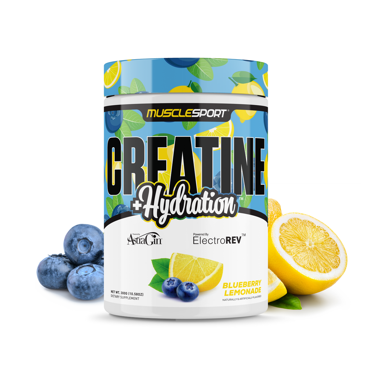Creatine Hydration Blueberry Lemonade Muscle Sport