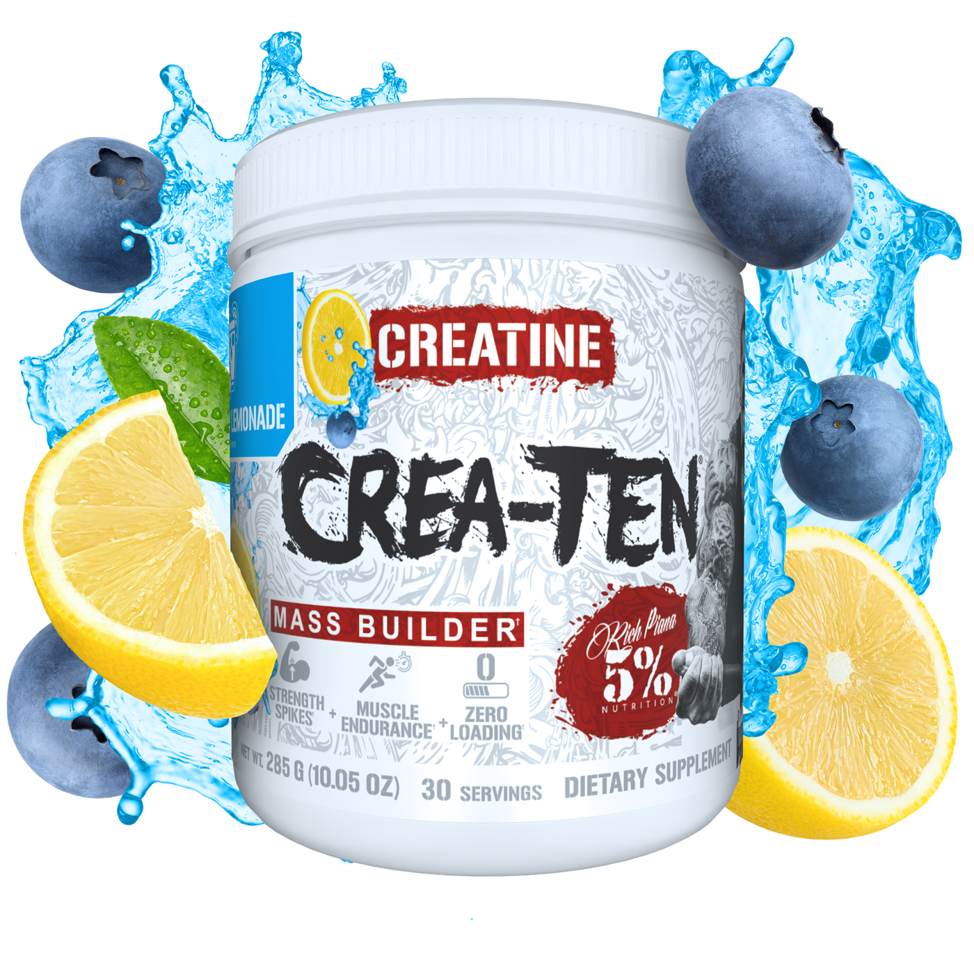CreaTEN 5 Percent Blue Lemonade