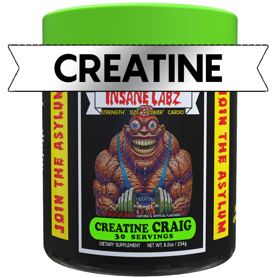 Creatine Craig Fruit Punch Insane Labz