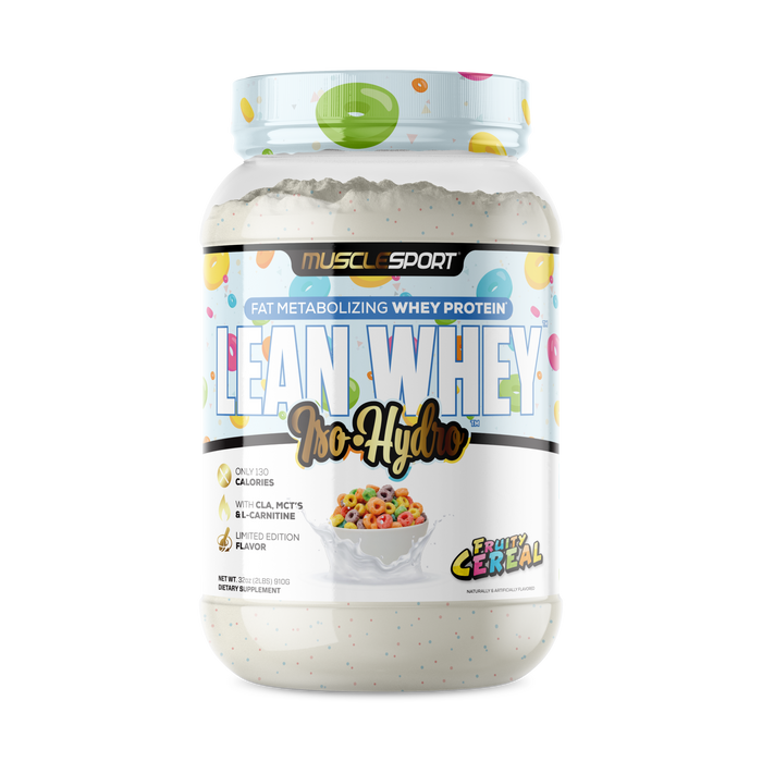 Lean Whey 2LB / MuscleSport Fruity Cereal