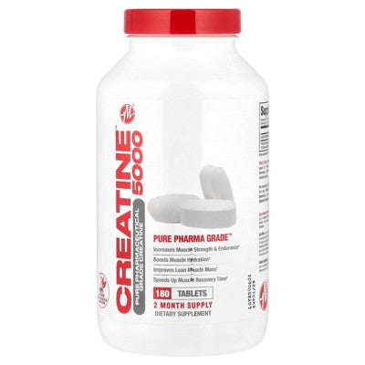 Creatine 5000 180 Tablets Metabolic Nutrition