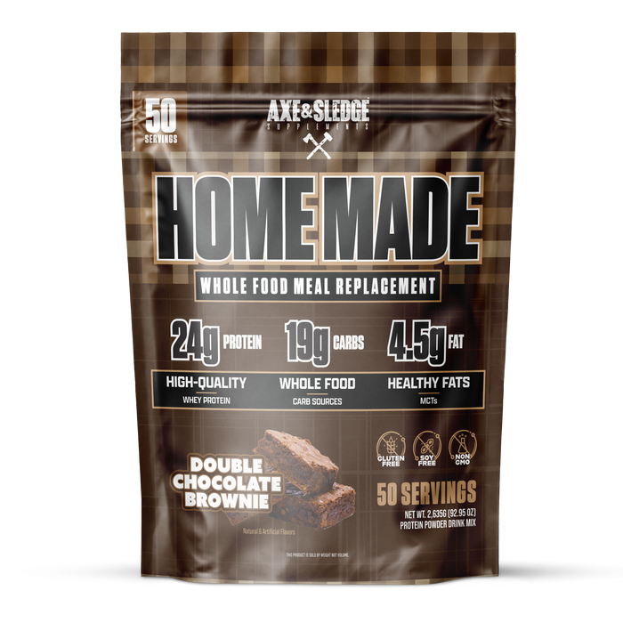 HOME MADE / AXE AND SLEDGE CHOCOLATE BROWNIE