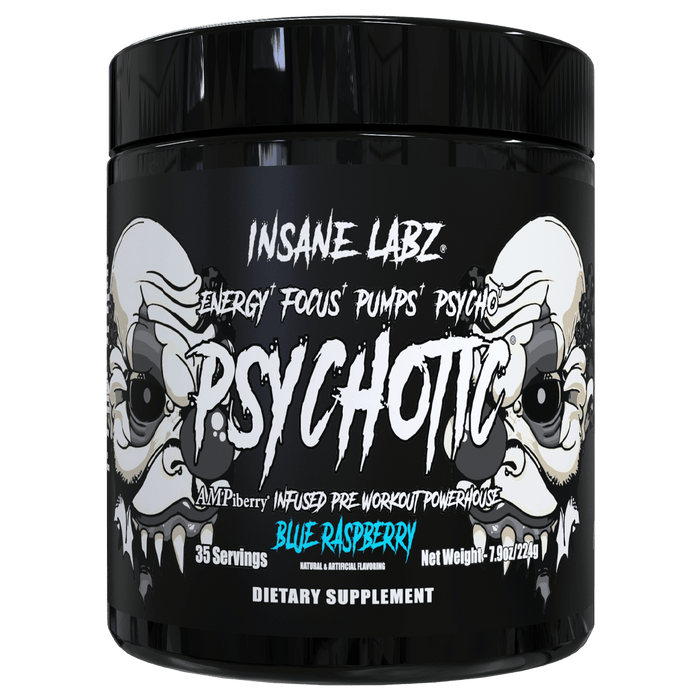Psychotic Black Blue Raspberry