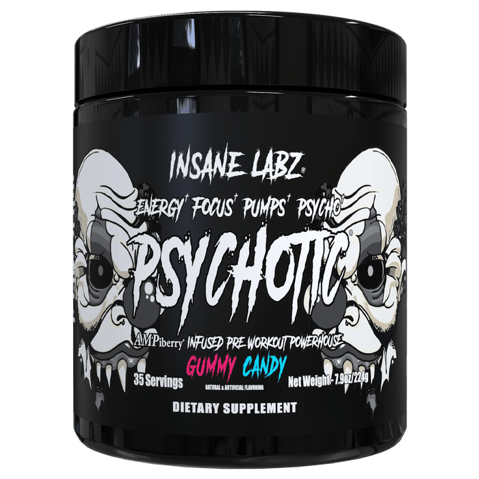Psychotic Black Gummy Candy
