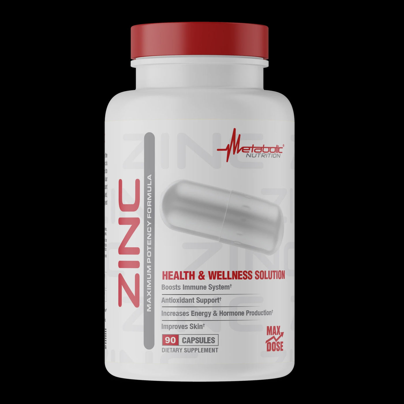 ZINC 90CT METABOLIC NUTRITION