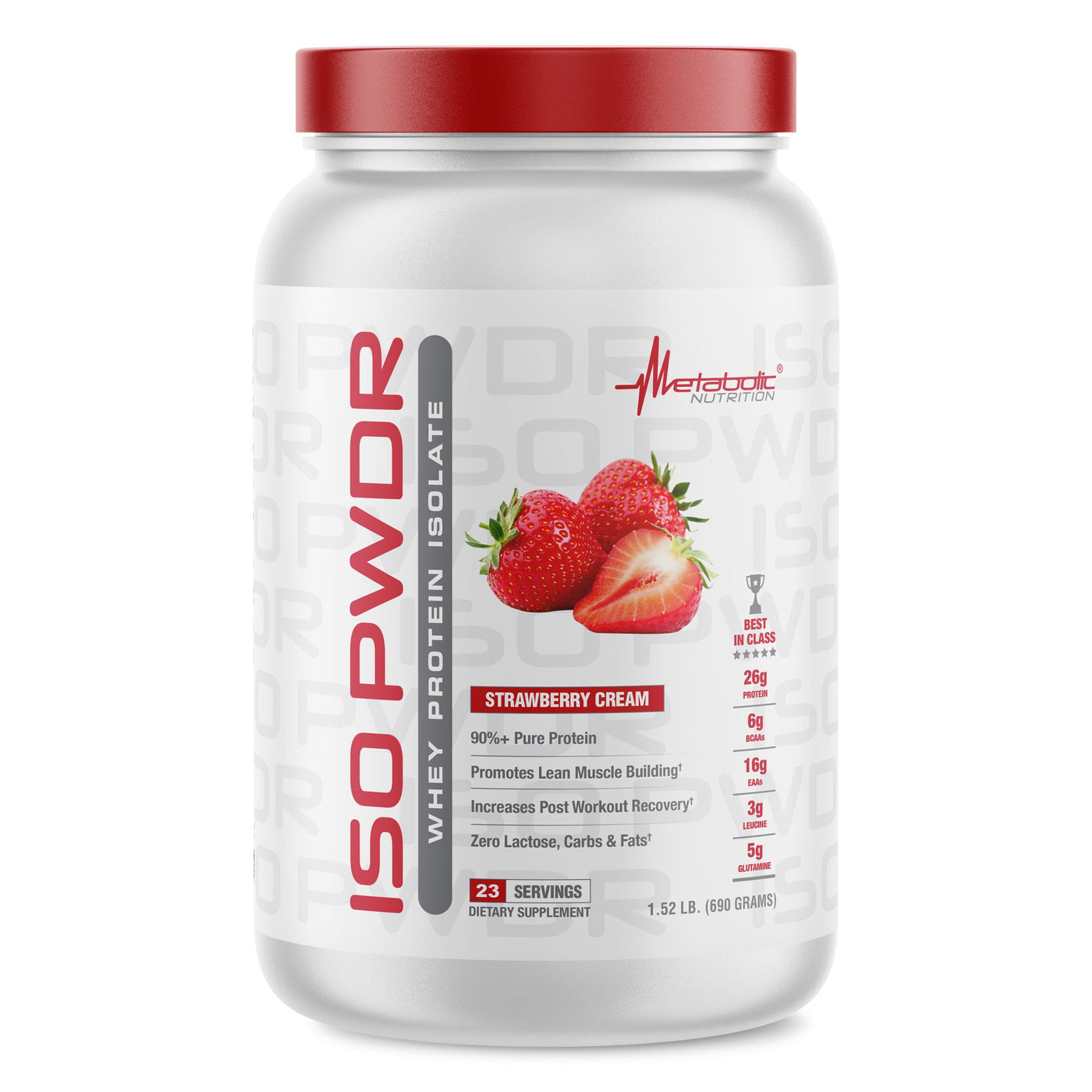 ISOPWDR 1.52LB Strawberry Creme