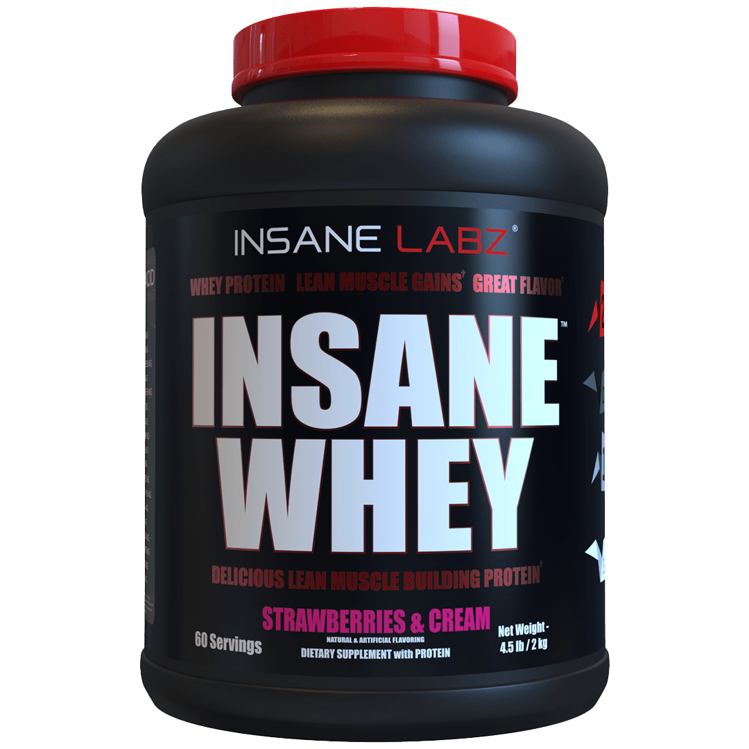 INSANE WHEY 5LB / BY INSANE LABZ STRAW