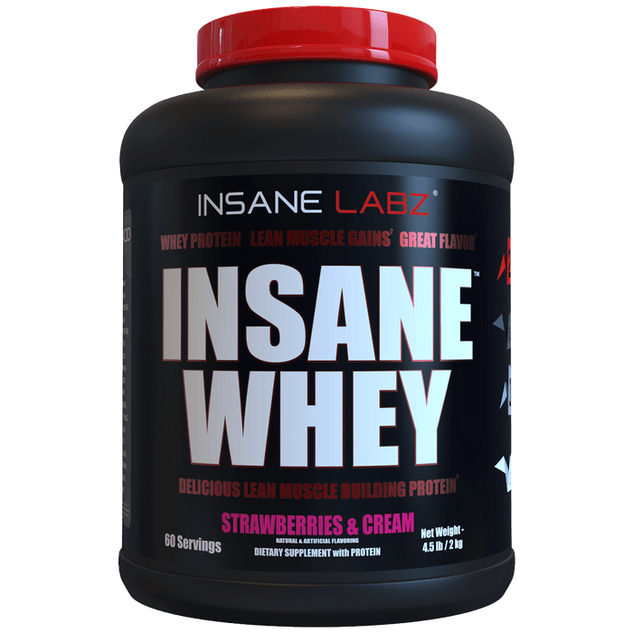 INSANE WHEY 5LB / BY INSANE LABZ STRAW