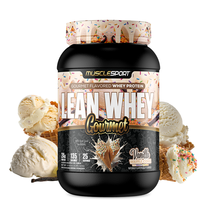 LEAN WHEY GOURMET VANILLA WAFFLE CONE