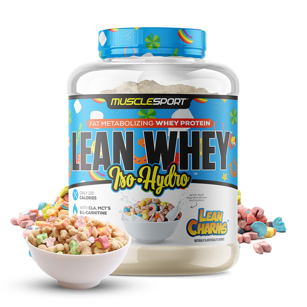 LEAN WHEY 5LBS / MUSCLESPORT LEAN CHARMS
