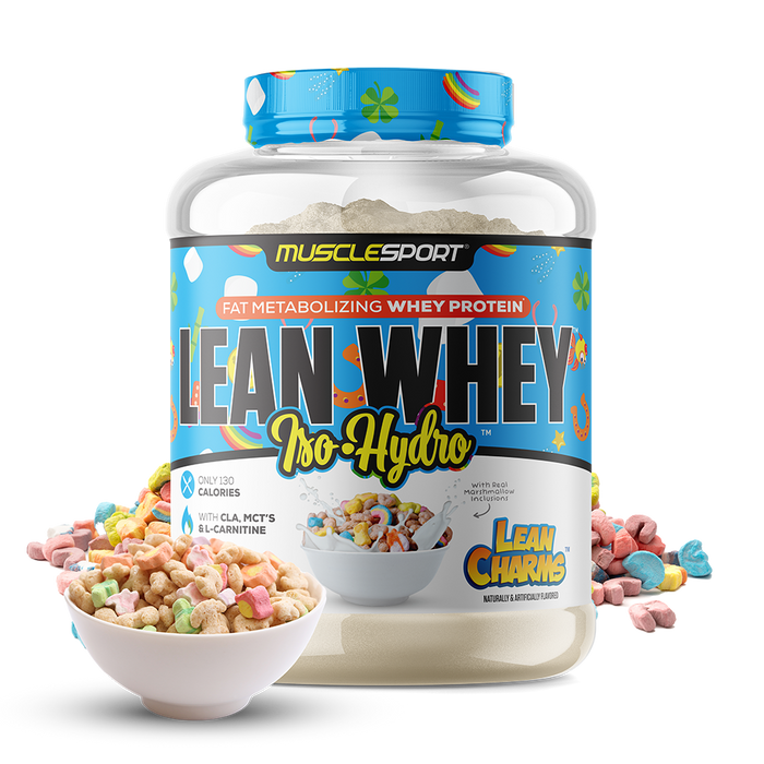 LEAN WHEY 5LBS / MUSCLESPORT LEAN CHARMS