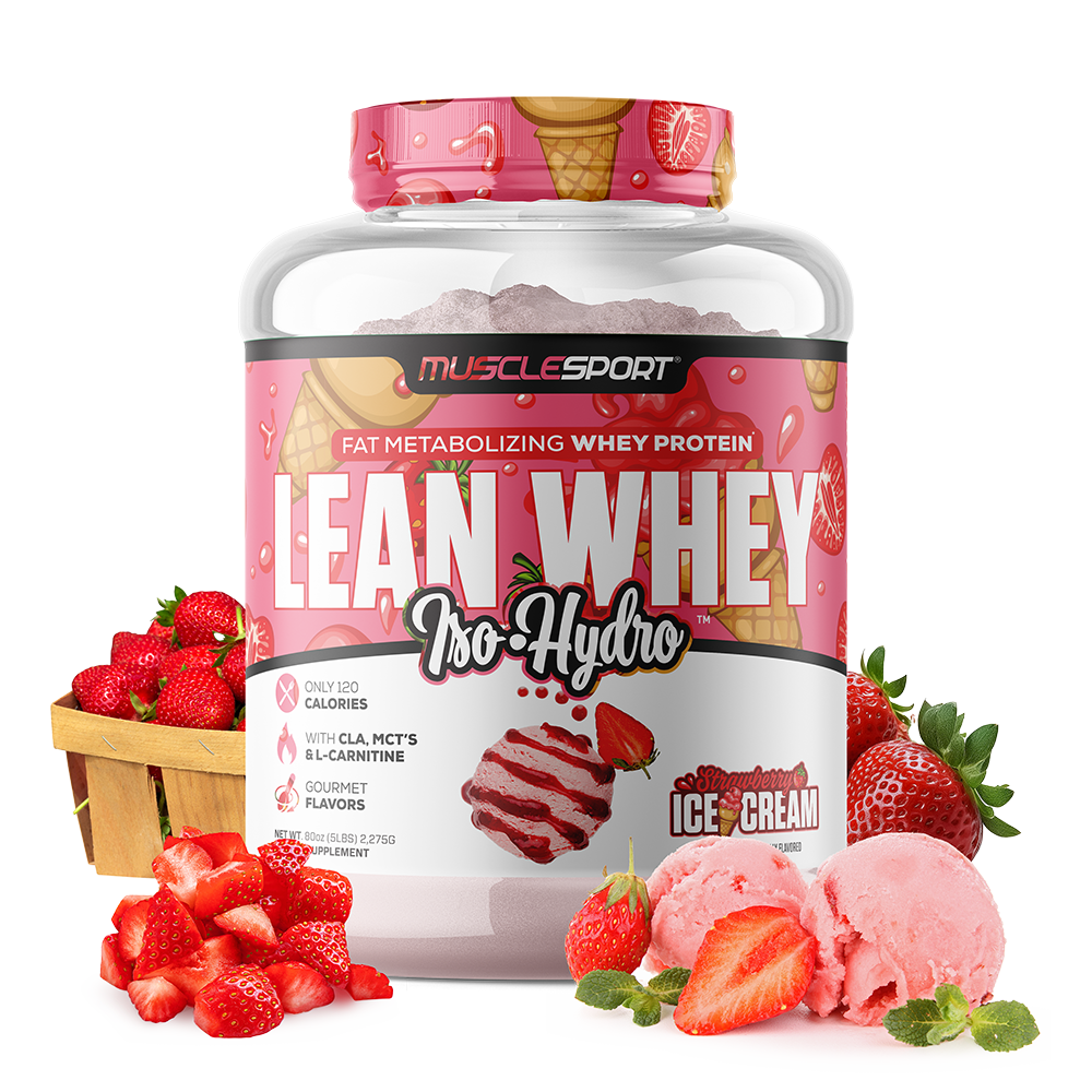 LEAN WHEY 5LBS / MUSCLESPORT STRAW