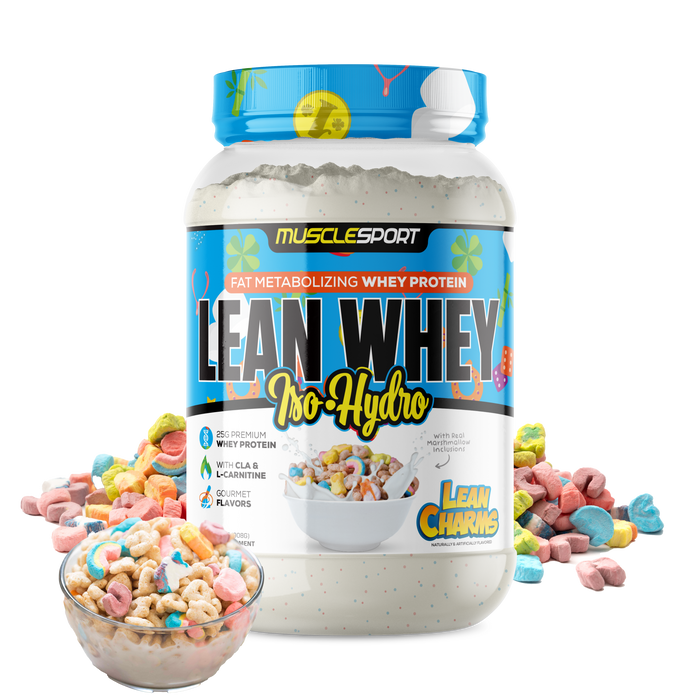 LEAN WHEY 2LB / MUSCLESPORT LEAN CHARMS