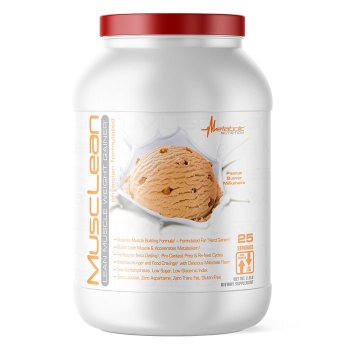 MUSCLEAN 2LB / METABOLIC PEANUT BUTTER