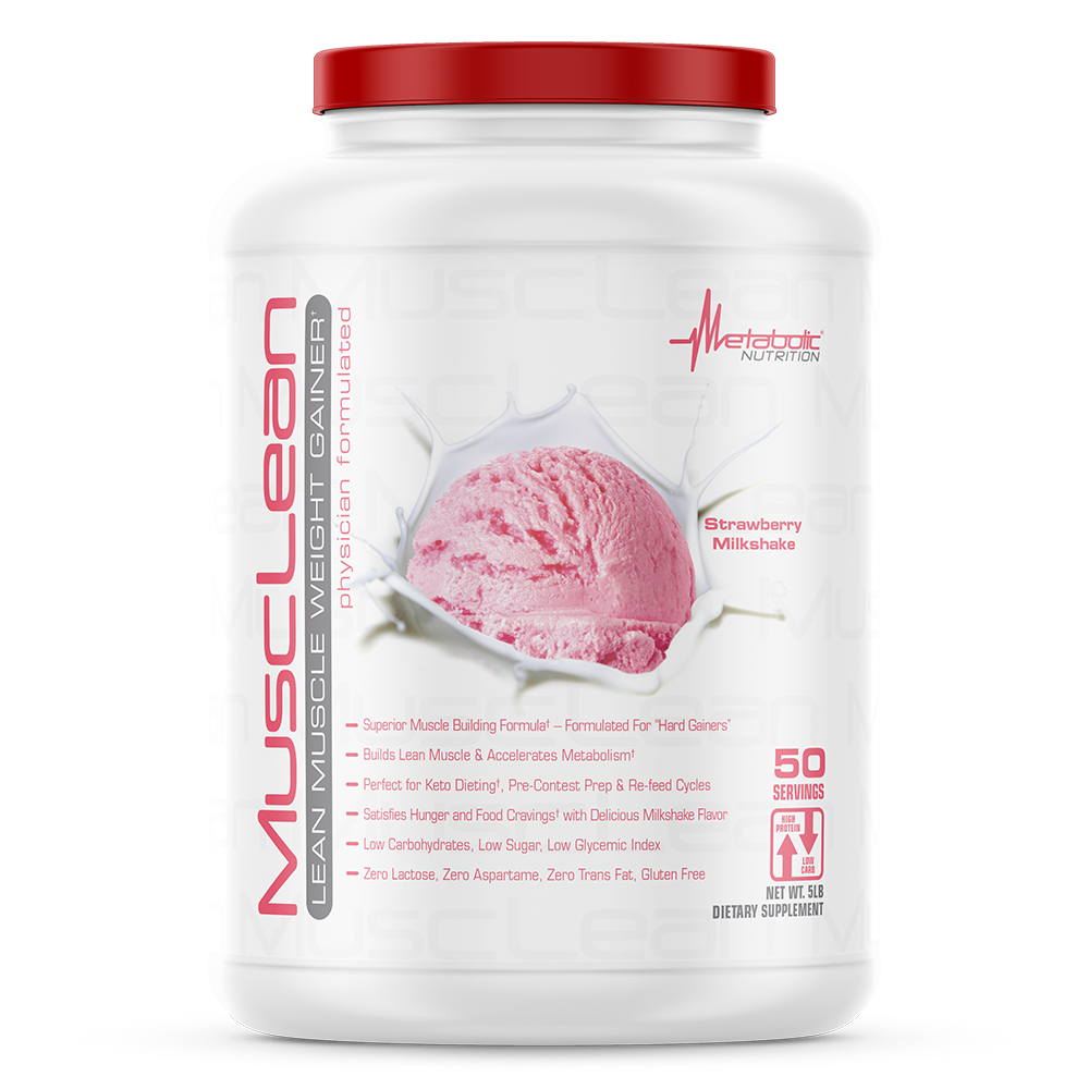 MUSCLEAN 5LB / METABOLIC Strawberry