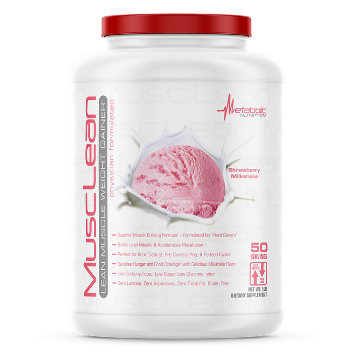 MUSCLEAN 5LB / METABOLIC Strawberry