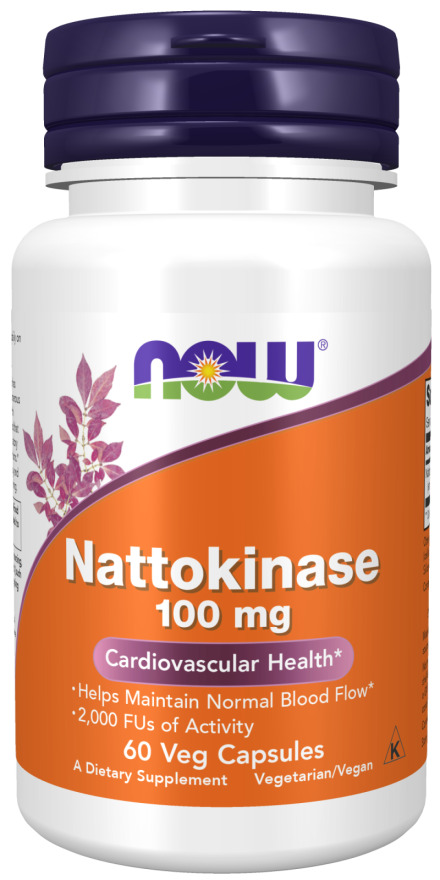 NATTOKINASE 100MG 60CT / NOW FOODS