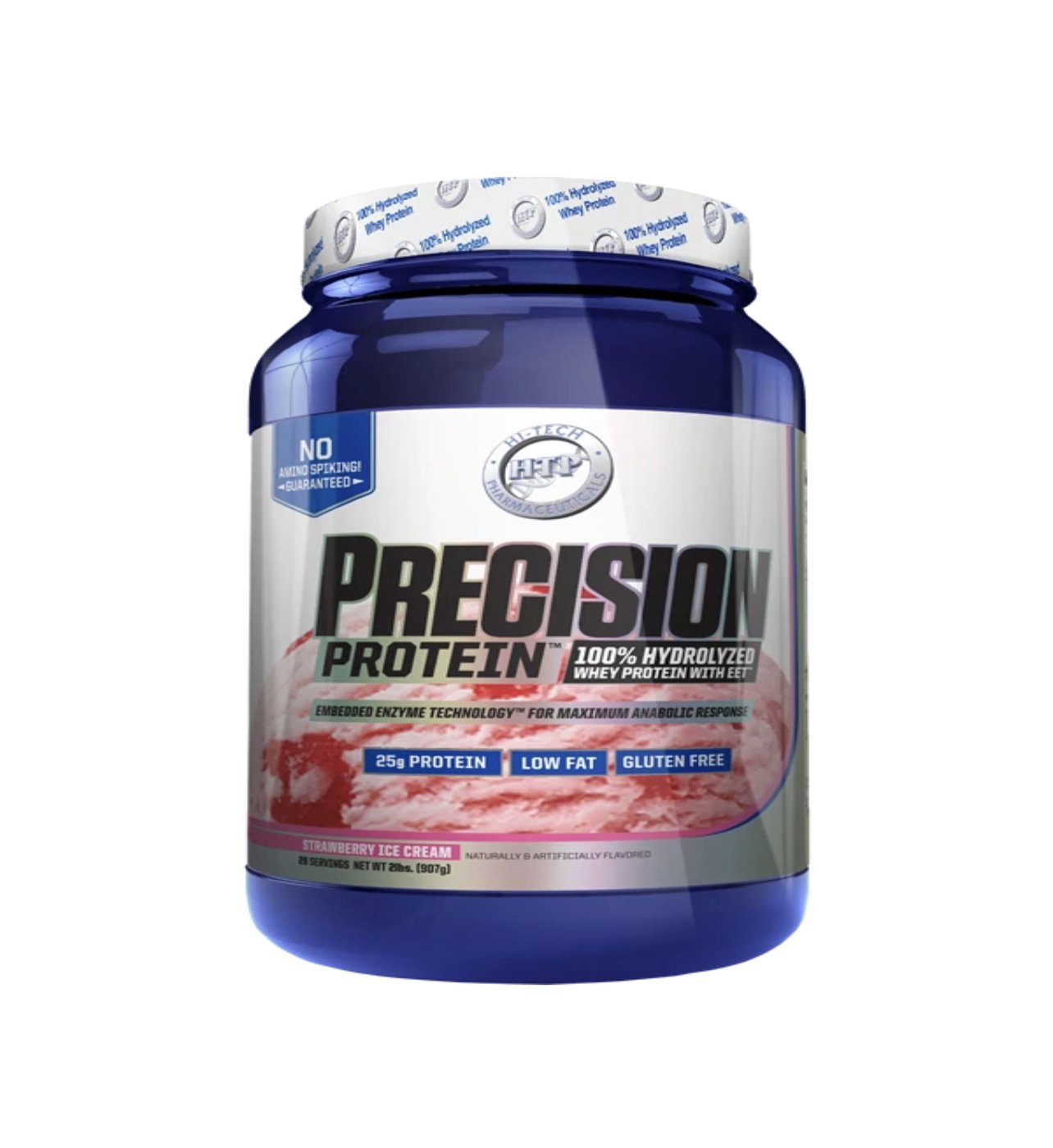 PRECISION PROTEIN 2LB BY HI TECH STRAW ICE CREAM