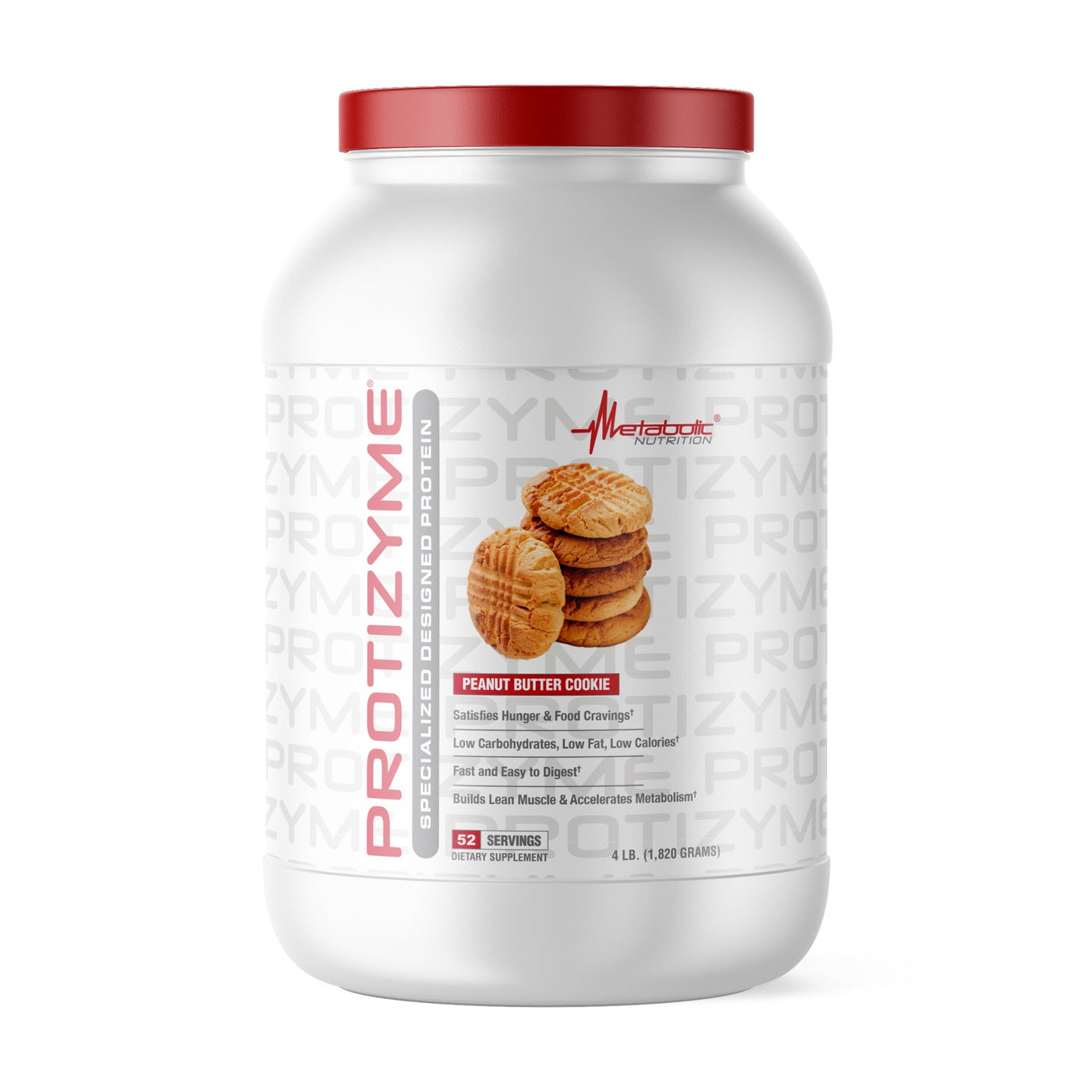 PROTIZYME 5LB by Metabolic Nutrition PEANUT BUTTER COOKIE