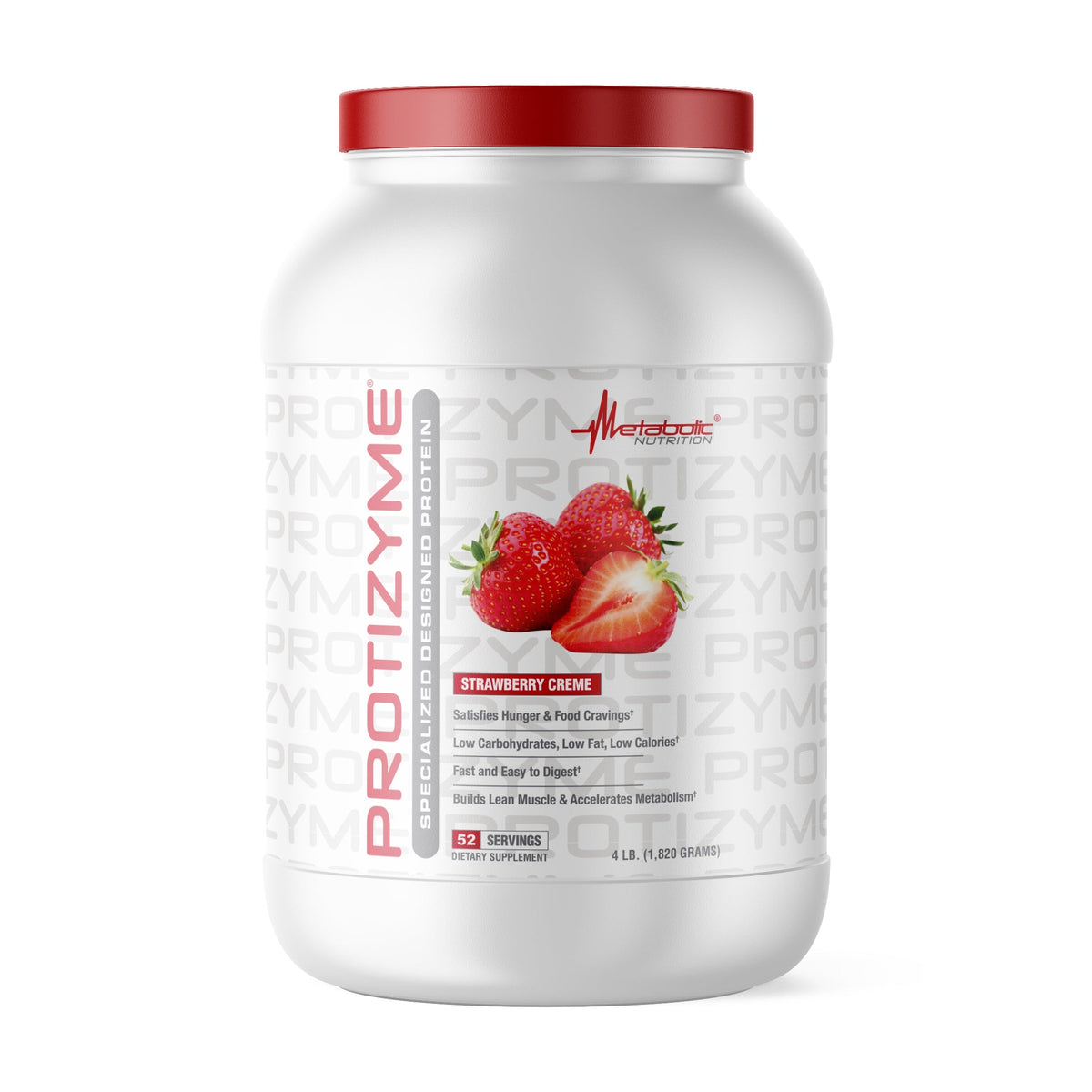 PROTIZYME 5LB by Metabolic Nutrition STRAW