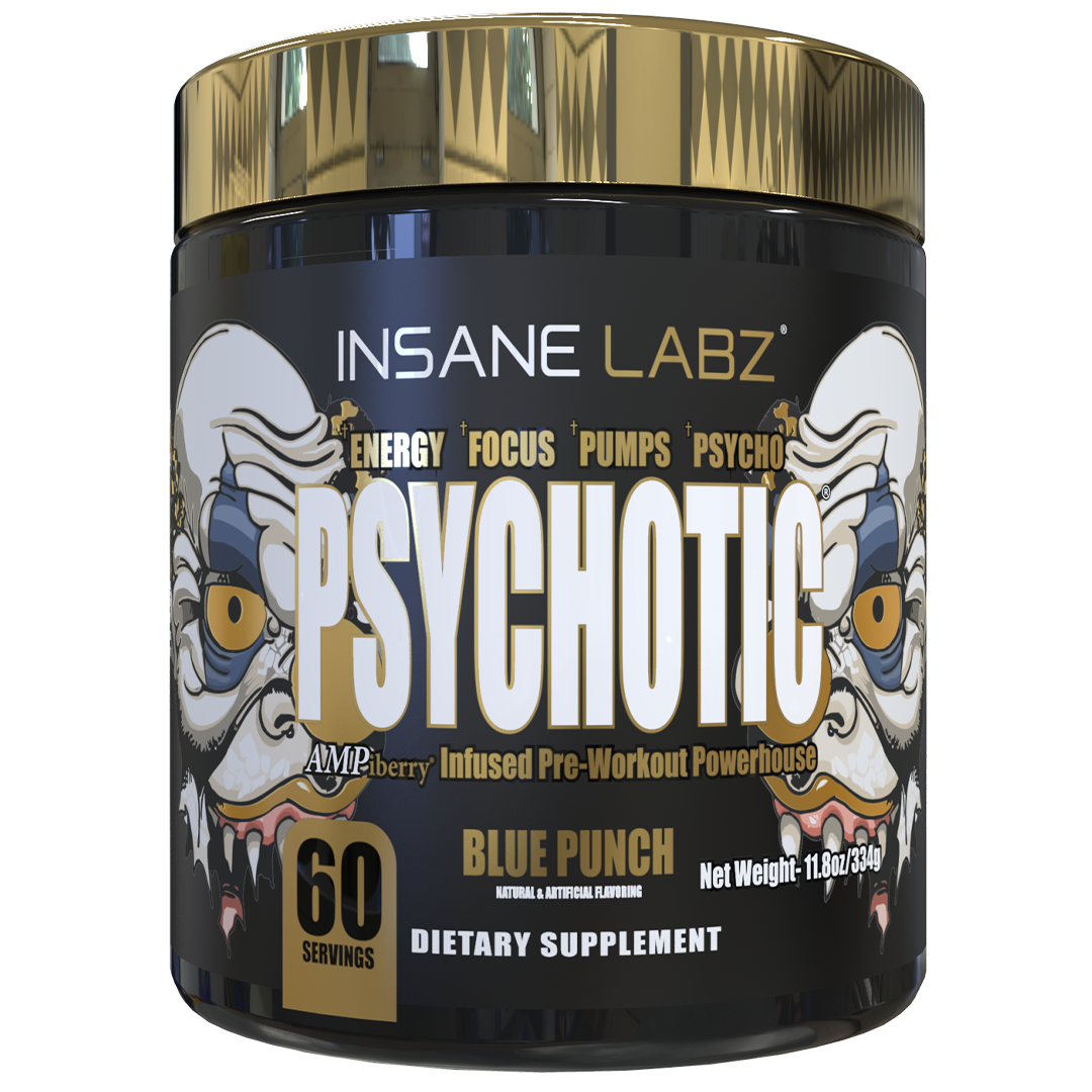 Psychotic Gold Blue Punch